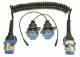 ABS EBS WCC 11-MINAX Set krulkabel + 2 sockets incl. 15cm cable, 20