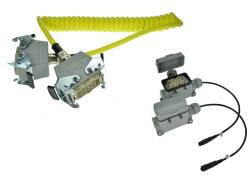 WCC 14-MINAX Set krulkabel + 2 sockets incl. 15cm cable, 20 meter Orlaco Harting krulkabel spiraalkabel