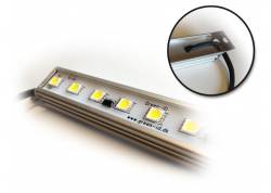 12V LED laadruimte verlichting High-power Rails - 100cm - 4,000k - LHR100