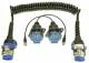 ABS EBS WCC11-WPC4 Set Krulkabel + 2 sockets incl. 15cm cable, 20