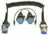 ABS EBS WCC11-WPC4 Set Krulkabel + 2 sockets incl. 15cm cable, 20