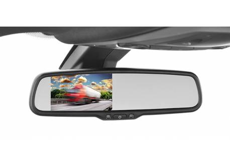 4,3" Rearview Mirror Monitor HQ 12V DC AUTO DIMMING FUNCTION