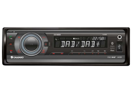 MTA (Calearo) 1DIN RADIO SD USB BT DAB EEPROM DAB radio voor bouwmachines landbouw machines 