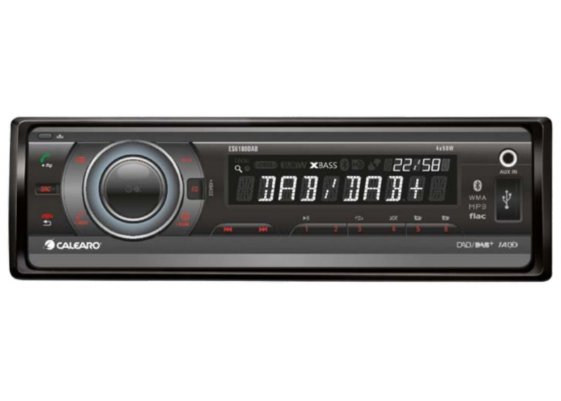 alleen zingen Imitatie Calearo 1DIN AM/FM - DAB+ AUTORADIO - SD/USB/BT/EEPROM - DEYNOS.NL