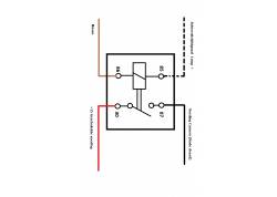 Schakel Relay 30Amp 12V achteruitrij signaal