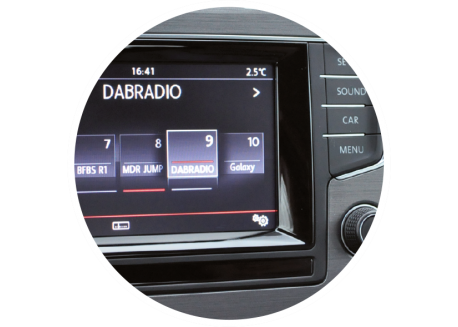 Univ. DAB+ retrofit for all RDS radio's