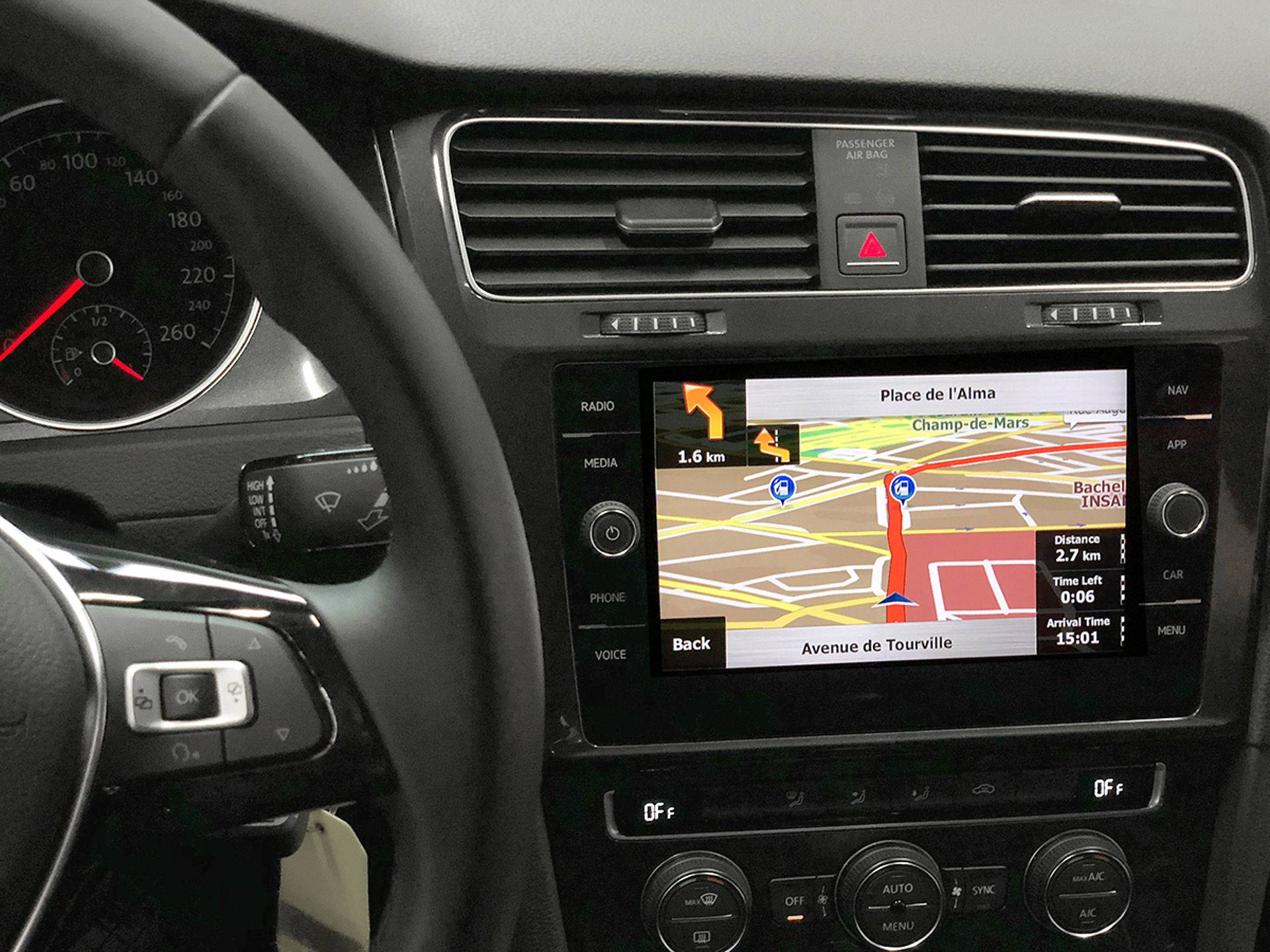 Hoelahoep Intentie Warmte VW Volkswagen Seat Skoda MIB navigatie integratie set (AVIC F260VAG)