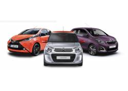 Cruise control set Toyota Aygo, Citroën C1 en Peugeot 108 2014- 1.0 met OEM limiter +LED