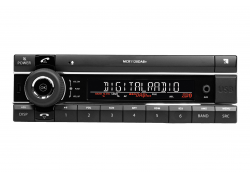 12V 12 volt DAB radio Kienzle DAB radio Full DIN OEM Look & Style perfect voor youngtimer oldtimer
