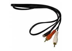 3.5mm female jack to RCA male