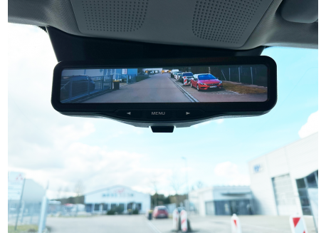 9" digitale achteruitkijkspiegel full screen monitor Ford approved rear view assist digitale binnenspiegel 