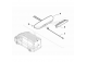 Fiat Ducato Peugeot Boxer Citroen Jumper vervangende camera voor de 53237794 originele camera behuizing & remlicht blijft behoud