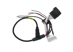 Camera adapter (MiniDIN) Renault Master OpenRLink, 10" display 10 inch monitor beeldscherm (NTSC) camera