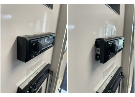 1DIN inbouwraam afstand 15mm DAB radio te diep voor de inbouwruimte? Met deze stapelbare 15 millimeter inbouw frames los je dit 